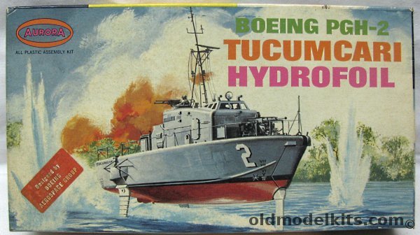 Aurora 1/84 Boeing PGH-2 Tucumcari Hydrofoil - Bagged, 727 plastic model kit